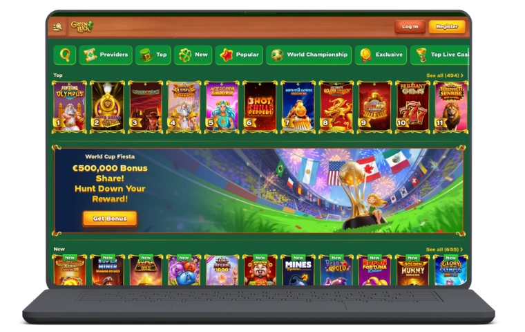 Green Luck online kasíno
